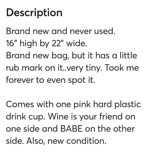 Pastel colors XL cooler bag, cup and t-shirt bundle like new condition - Picture 12 of 15